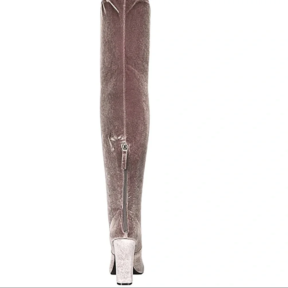 Steve Madden Women's Knee High Velvet Boots Size 7.5